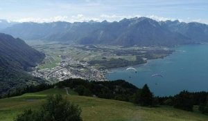 Spectacle de haute voltige dans le ciel suisse