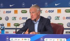 Bleus - Deschamps : ''Champion du Monde, ce n'est pas un poids''