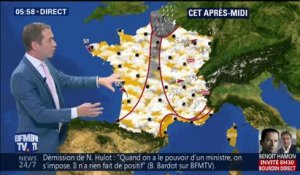 Les orages se poursuivent ce mercredi sur l'Est du pays