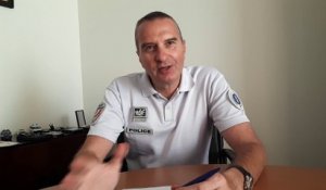 Patrick Roussel, directeur départemental de la sécurité publique, s'exprime sur la baisse des cambriolages durant l'été à Epinal