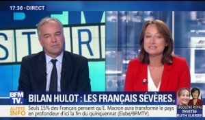 Bilan de Nicolas Hulot: les Français sévères