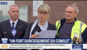 L'intersyndicale d'Air France annonce "un fort durcissement du conflit"