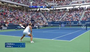 Cibulkova scalpe Kerber