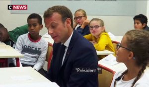 Emmanuel Macron : « Je ne suis pas sûr que président soit un métier »