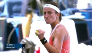 Sevastova, une démonstration pour une grande première