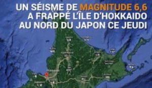 Japon: les images d’énormes glissements de terrain après un puissant séisme