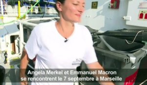Migrants: SOS Méditerranée en appelle au couple franco-allemand