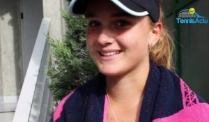 US Open 2018 (Juniors) - Clara Burel : "Aller en demi-finales, ce n'est pas rien (...) J'ai progressé"