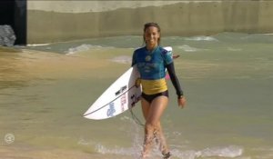 Adrénaline - Surf : Sally Fitzgibbons with an 8 Wave from Surf Ranch Pro, Women's Championship Tour - Qualifying Round