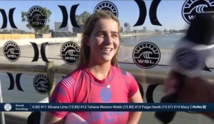 Adrénaline - Surf : Lakey Peterson with a 7.3 Wave from Surf Ranch Pro, Women's Championship Tour - Qualifying Round