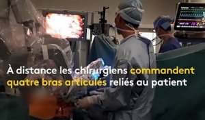 Des "robots chrirugiens" pour opérer à distance à l'hôpital Georges Pompidou de Paris