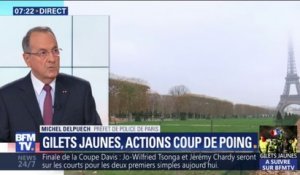 Gilets jaunes: le préfet de police de Paris rappelle "qu'une manifestation doit être déclarée"