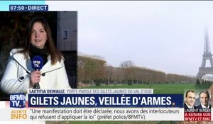 "On n'est pas là pour faire un pique-nique géant sur un carré d'herbes." Cette porte-parole des gilets jaunes exclut d'aller manifester sur le Champ-de-Mars samedi