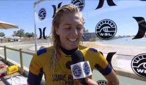 Adrénaline - Surf : Steph's Post Heat Interview