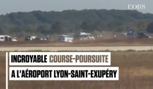 Incroyable course-poursuite à l'aéroport Lyon-Saint-Exupéry