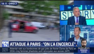 Attaque au couteau à Paris: l'assaillant a été maîtrisé et désarmé par des témoins (2/2)
