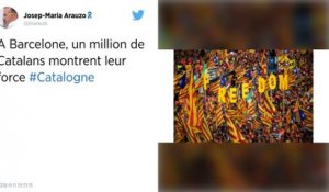 Barcelone : La démonstration de force d'un million d'indépendantistes