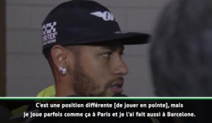 Brésil - Neymar : "Je peux jouer à n'importe quel poste"