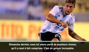 Argentine - Scaloni : "Dybala est un garçon incroyable"