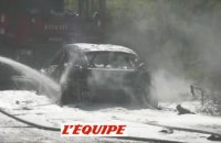 La Citroën C3 de Breen calcinée - Rallye - WRC - Turquie