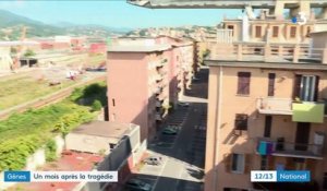 Effondrement d'un pont à Gênes : la ville, un mois après le drame