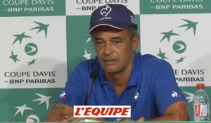 Noah «On rêve de défendre notre titre» - Tennis - Coupe Davis