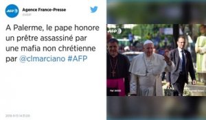 À Palerme, le pape prend la mafia pour cible.