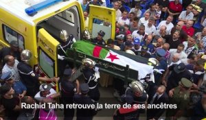 Le chanteur Rachid Taha enterré en Algérie