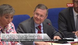 "Petit marquis" : Alexandre Benalla présente ses excuses à Philippe Bas et au Sénat