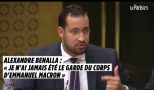 Alexandre Benalla face au Sénat : «Je n'étais pas le garde du corps d'Emmanuel Macron»