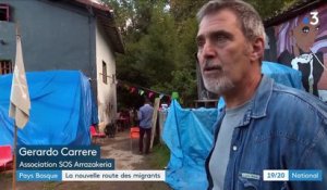 DOCUMENT FRANCE 3. "Les policiers m'ont pris quatre fois à Hendaye" : la nouvelle route des migrants passe par le Pays basque