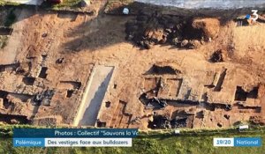 Polémique : des vestiges face aux bulldozers en Dordogne