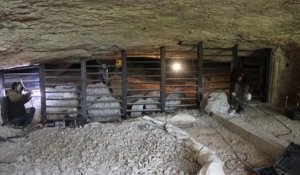 Faciliter le retour des chauves souris dans la grotte de Saint Marcel dArdeche