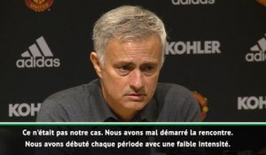 6e j. - Mourinho : "Je n'ai pas aimé mon équipe"