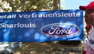 Les Ford européens en soutien de leurs collègues girondins