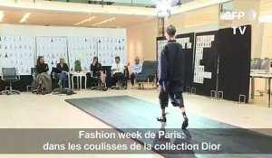 Fashion week de Paris: dans les coulisses de la collection Dior