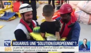 Aquarius: un accord passé entre la France, le Portugal et l'Espagne pour l'accueil des migrants