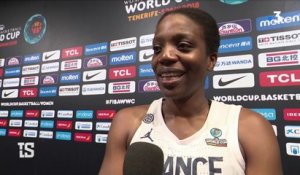Basket : La réaction d'Endy Miyem après la qualification des Bleues en quart de finale du mondial