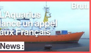 Le bateau de sauvetage l'Aquarius en appelle aux citoyens français