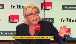 Marine Le Pen sur la délinquance : "En France, il y a une idéologie de l'impunité"