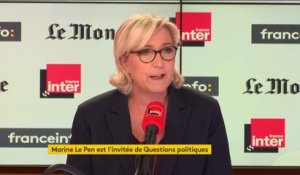 "Ma volonté est d'inscrire un pourvoi en cassation" dit Marine Le Pen à propos des dotations publiques de son parti