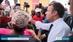 Emmanuel Macron : la photo qui fait polémique