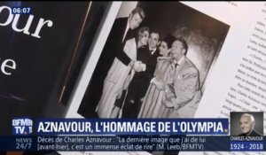 A l’Olympia, salle fétiche de Charles Aznavour, des artistes lui rendent hommage