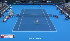 Pékin - Wozniacki en 8es sans forcer