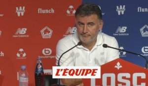 Galtier «Battre Marseille est une performance» - Foot - L1 _ Lille