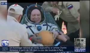 Retour sur Terre pour 3 astronautes de l'ISS, après près de 6 mois dans l'espace 