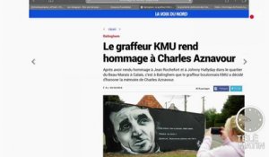 Place net - Hommage à Aznavour sur le web
