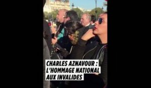 Charles Aznavour : hommage national aux Invalides