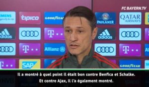 Bayern - Kovac : "James ? Je ne peux pas avoir 12 joueurs sur le terrain"