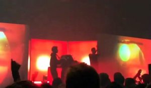 The Blaze joue "She" à la Gaîté Lyrique, à Paris (30 septembre 2018)